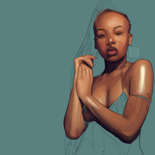 controlled-khaos:Slowly but surely getting my art groove back…slowly but SURELY!More to come soon…Fo