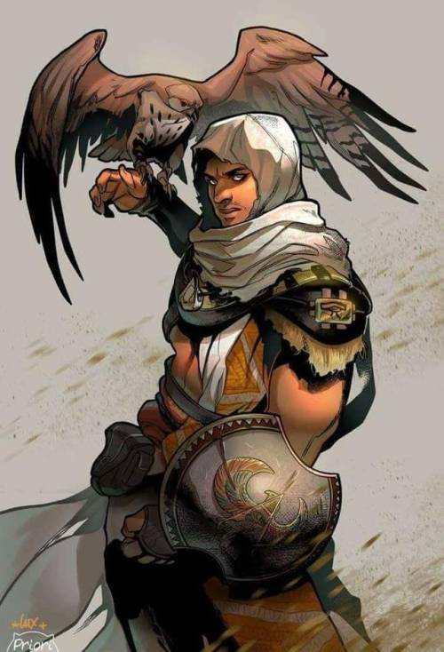 ride-0r-die:
Bayek of siwa
Lineart by: Lux Portfolio
Colors by : Giulia Priori 