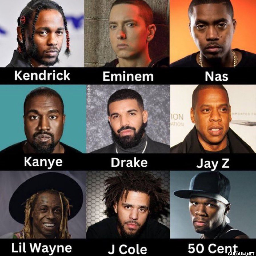 Who’s the 2 worst rappers...