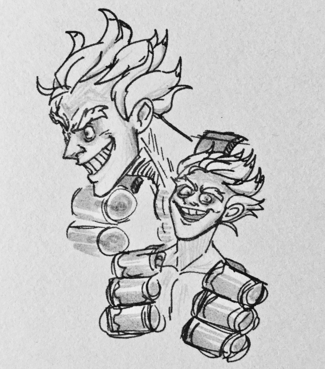 quick doodle of Junkrat
