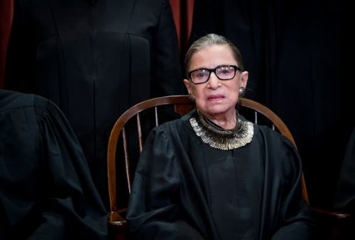 kathifee-world:  leepace71:    Justice Ruth Bader Ginsburg Dies at 87    “Our nation has lost a jurist of historic stature,” Chief Justice John G. Roberts Jr. said in a statement.  Justice Ruth Bader Ginsburg died on Friday of “complications of