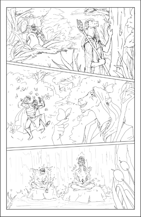 sneak peek of the first 3 pages