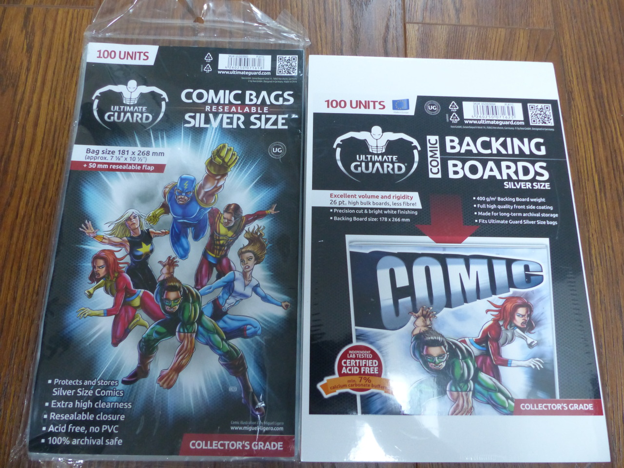 Comic Bags, Boards & Storage