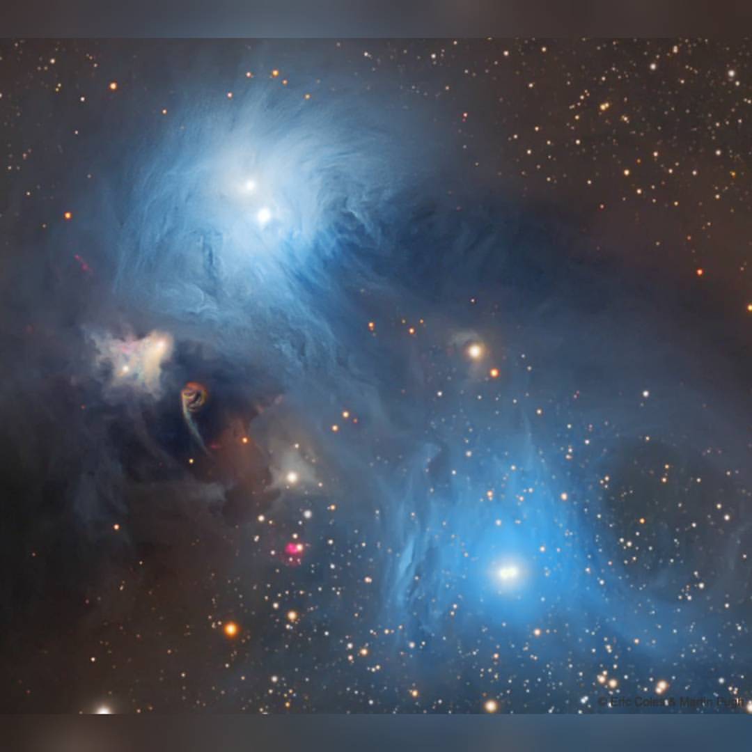 Stars and Dust in Corona Australis #nasa #apod #nebulas #ngc6726 #ngc6727 #ic4812