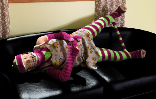 jenny-zsk:  chastity-cast:  great cast render ! wanna kiss that girl …  &gt;&gt;wanna