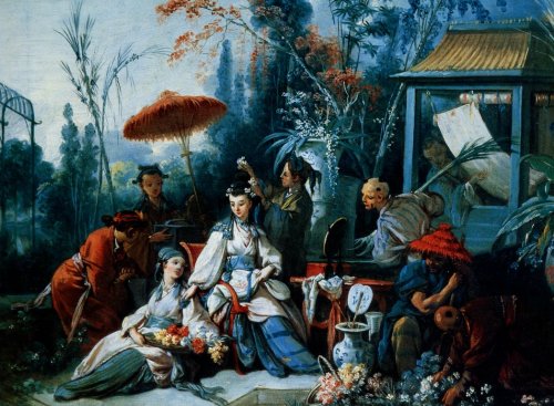 The Chinese Garden, 1742, Francois Boucher