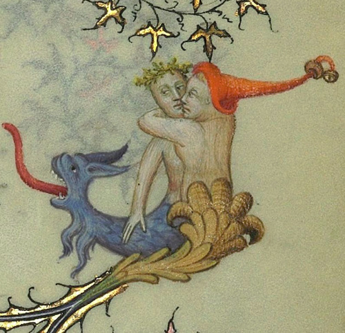 Bibliothèque nationale de France, Département des Manuscrits, Latin 919 detail of f.82r. Horae ad us