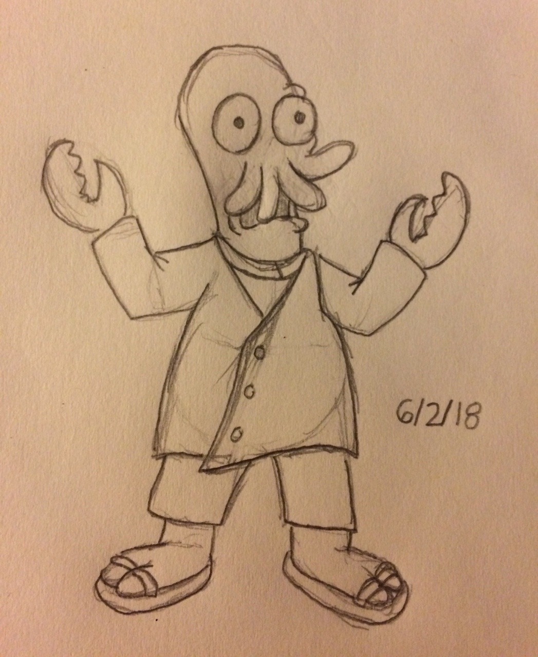 tyrantandroid:  Dr.Zoidberg 6/2/18