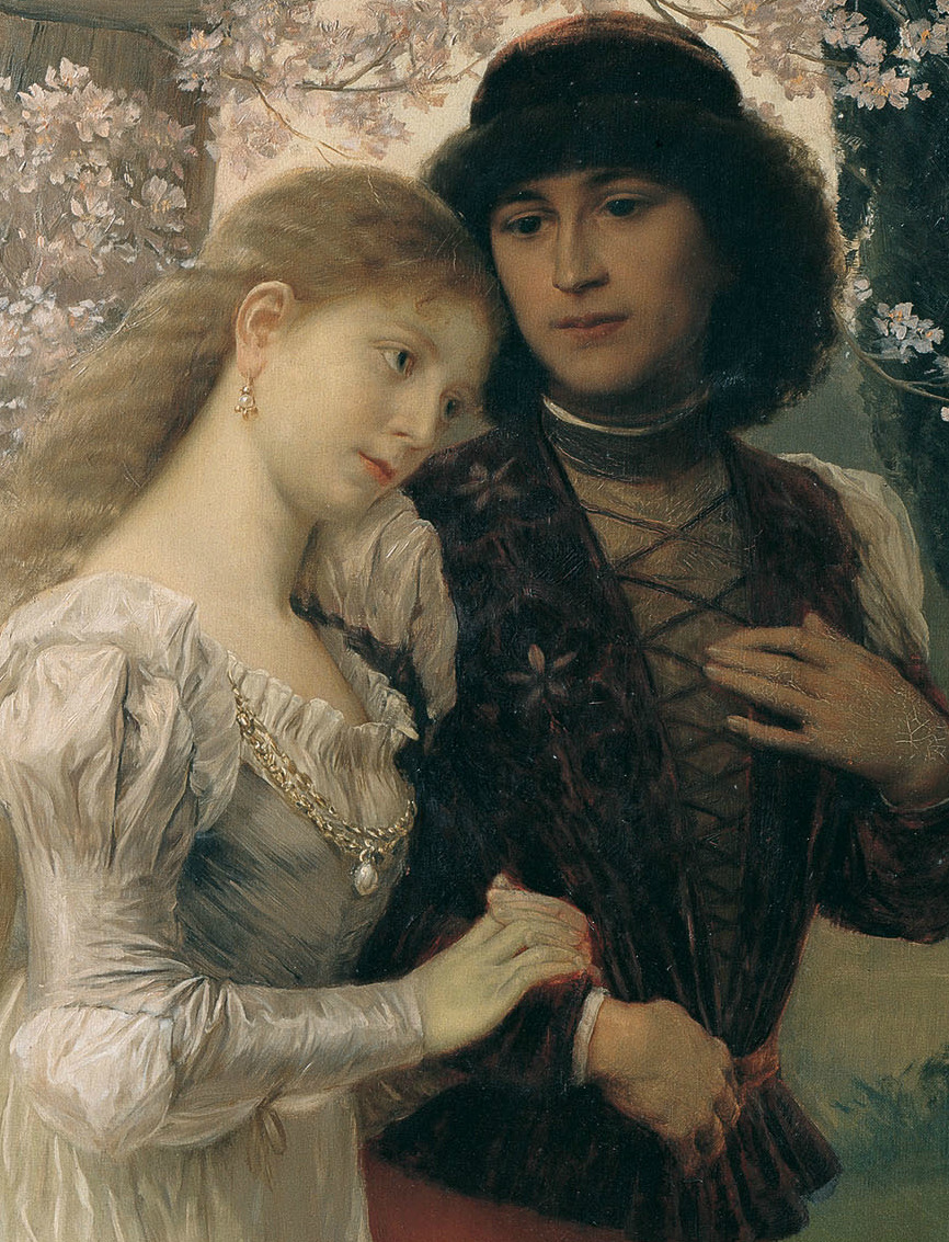 v-ersacrum:  Ernst Klimt, Vor der Hochzeit (Before the wedding), 19th century