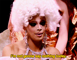 Valentina during the lip-sync