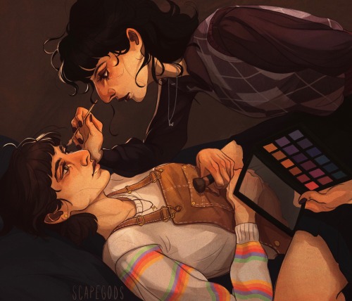 Neither Of Them Are Thinking About Makeup Rn