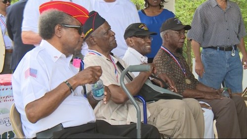 black-to-the-bones: The First-Ever African-American Marines Were Honored In A North Carolina Ceremon