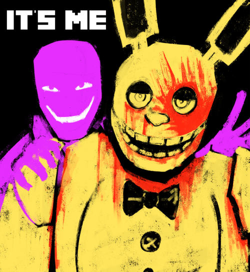 Been Into Color Blocking Lately And Also A Small Resurgence Of Fnaf Brain