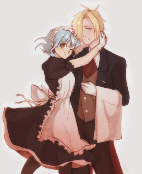 rroyalties:maid + butler!