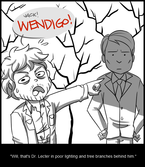 thehobosapien:  Plot twist: Will Graham was never unstable. He just have poor eyesight