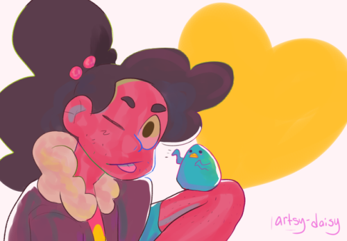artsy-daisy:Pink diamond really be out here like,… actually existing in the show im-