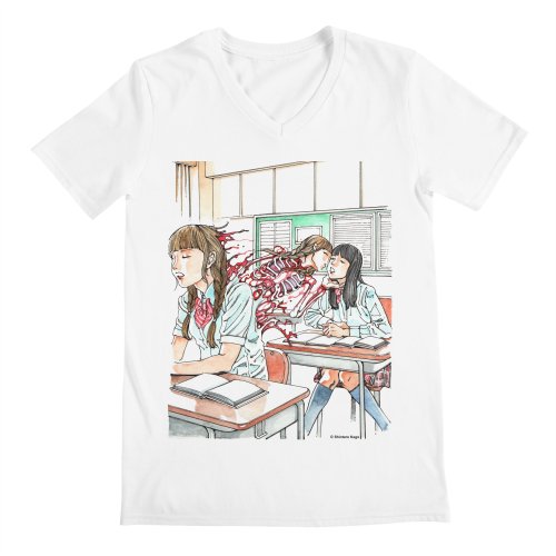 SCHOOL CRUSH by Shintaro Kago. Licensed! Available printed on v-necks, t-shirts, sweatshirts, bags, 