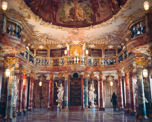 octopusgirl:Wiblingen Abbey library