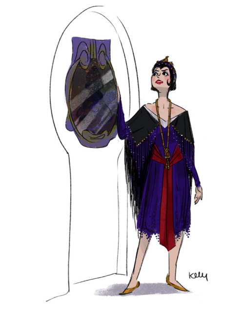 disneyismyescape: disney: 1920s, inspired by Disney Villains. THIS IS ONE OF MY FAVE THINGS. OMG