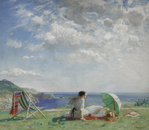 suzetteshea: Wind and Sun, 1913.Laura Knight, (British, 1877 - 1970) 