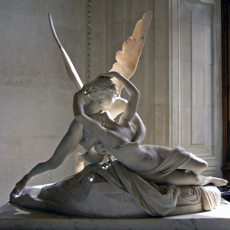 art-classique:  Psyche Et Amour by Sally White  “Cupid bringing Psyche back to