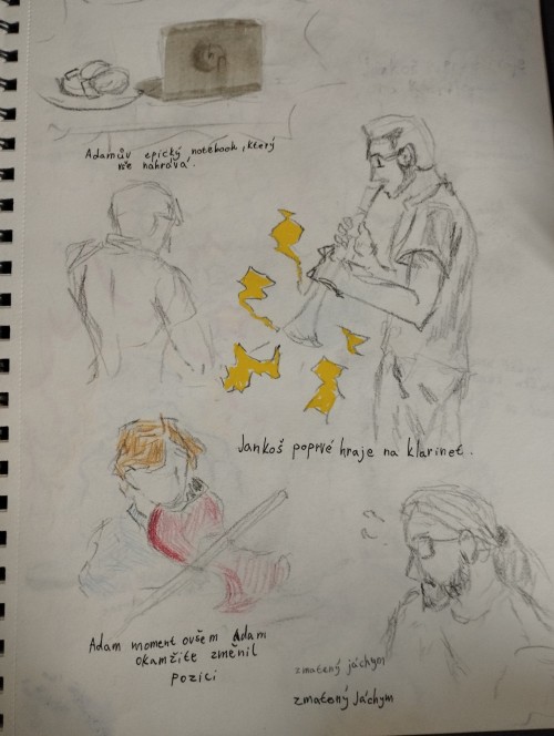 Sketches From After School Hang Out