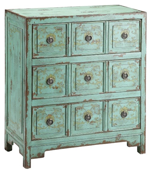 A very nice three drawer chest.