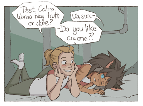 wingedcorgi:i think adora’s always been head over heels for catra, she just took a while to… realize