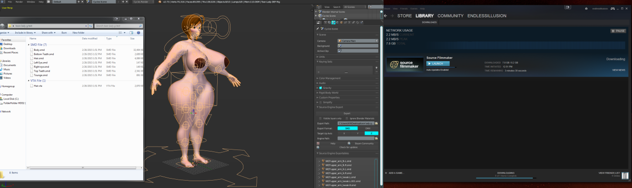 endlessillusionx:  Ok so this is where i’m so far i think the files converted correctly