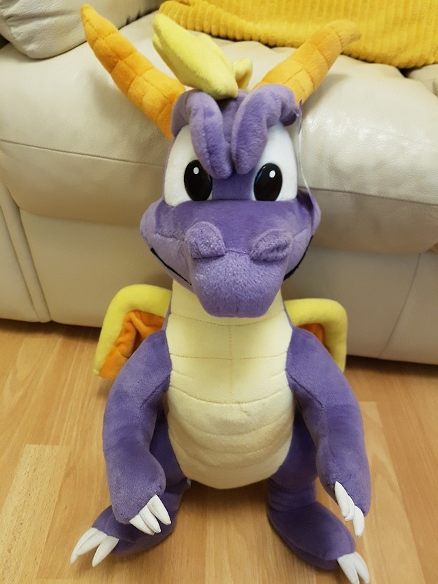 large spyro plush