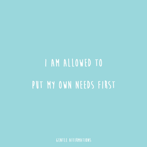 [image: \ A plain, light teal background with white text in all caps, which says:“I am allowed to pu