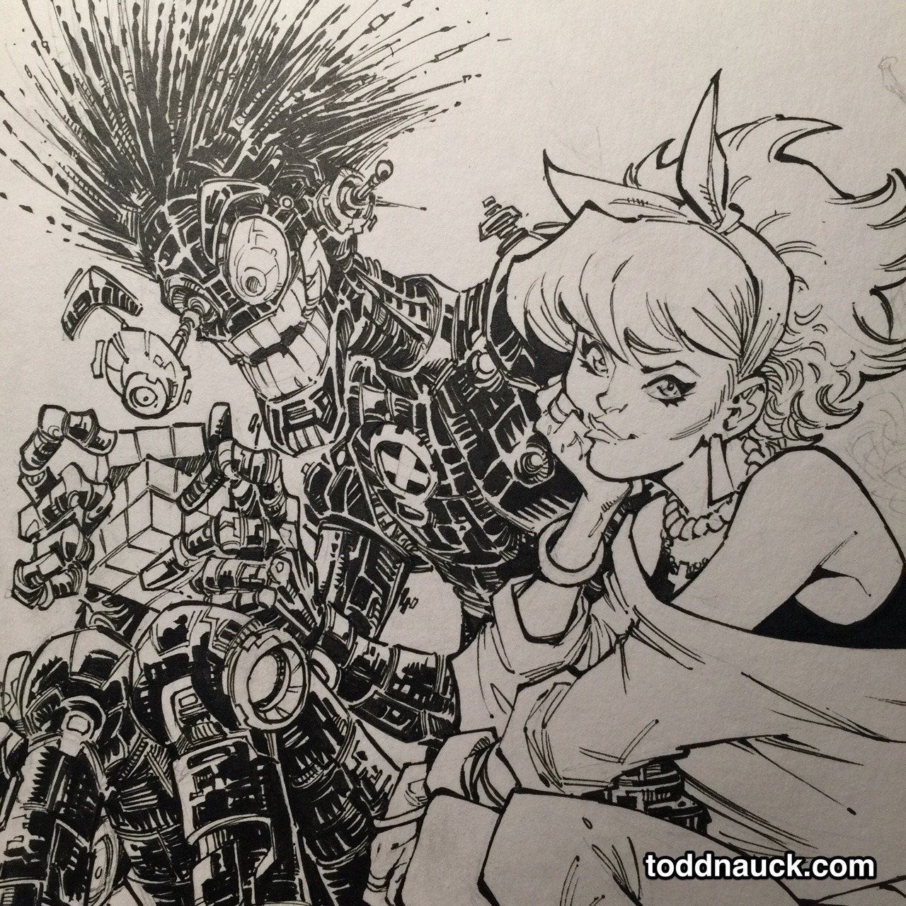 toddnauck:  Warlock and Boom Boom