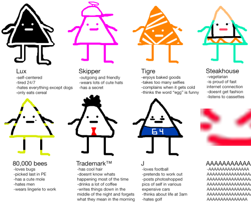 snowiey:tag urself as a triangle im J