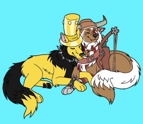 Commissions For Someone On Discord Of Their Lovely Aj Arctic Wolf Characters!
