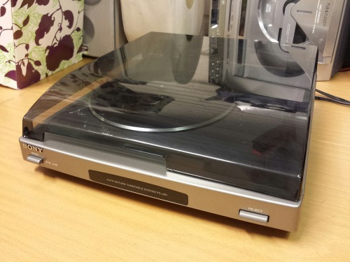 Sony PS-J20 Micro Stereo Turntable System, 2000