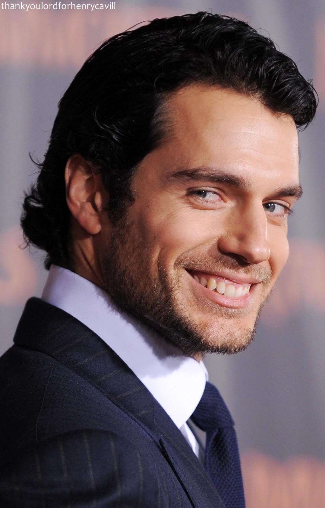 thankyoulordforhenrycavill:  henry slaying everybody at the immortals premiere in
