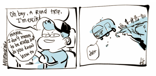 animauxing:  Mayor CODEC and Crow go camping. chaos ensues.