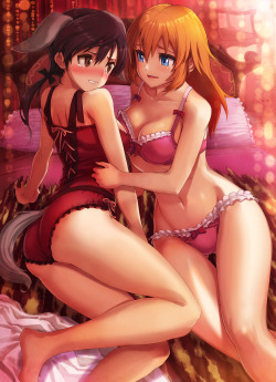 sexywittlecutekittens:  Danbooru, PixivLovely