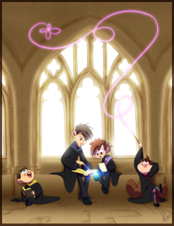 imaginashon:  Harry Potter AU for Gravity