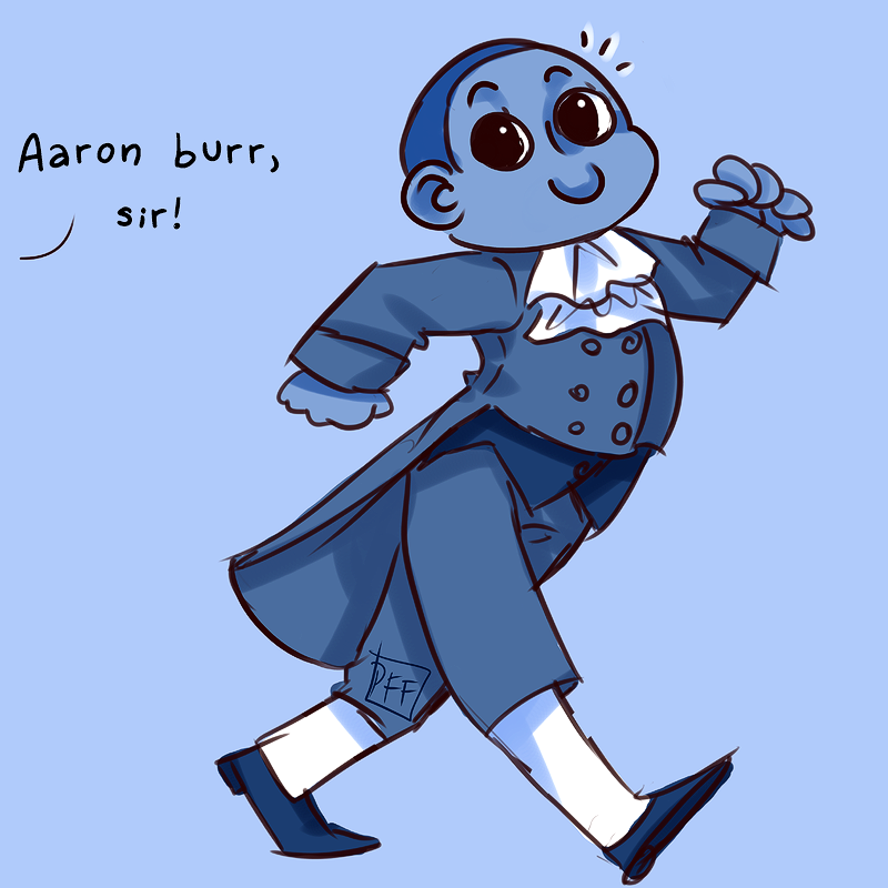 dorothywonderland:  Hamilton, the musical   I saw this post that went like… Burr: