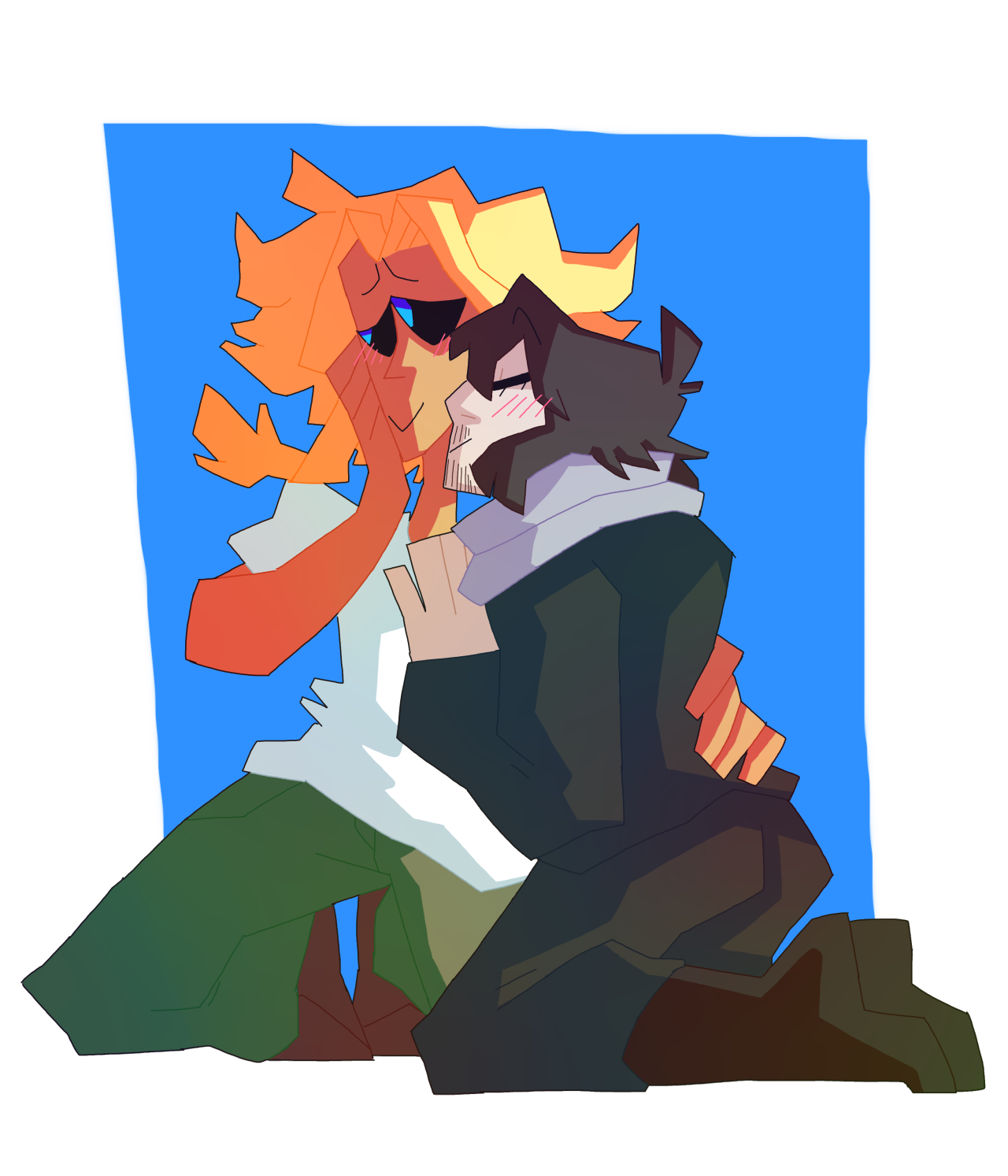 pepperpixel:  @plumomo here are ur gays also how did i not kno tsuchako was a thing