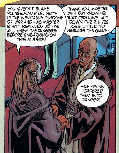 Sometimes I Wonder Where People Get This Idea That Qui-gon And The Council Actual Hated Each Other Just