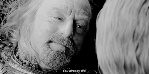 dailytolkien: I know your face… Éowyn. My eyes darken.