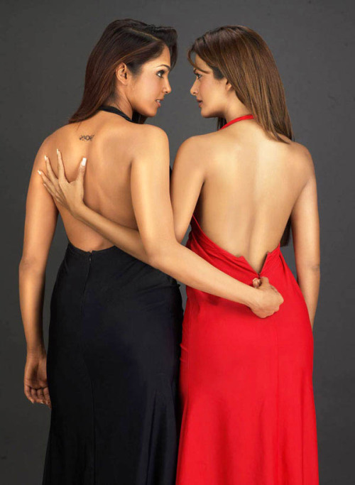 lesbiansilk:  Isha Koppikar & Amrita porn pictures