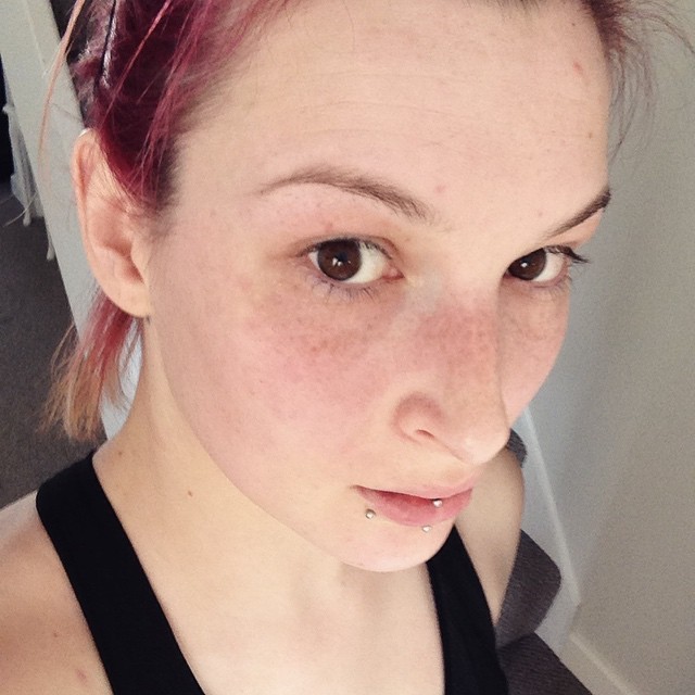 kitty-in-training:  Went for a run and the sun’s made me a little freckly. It’s