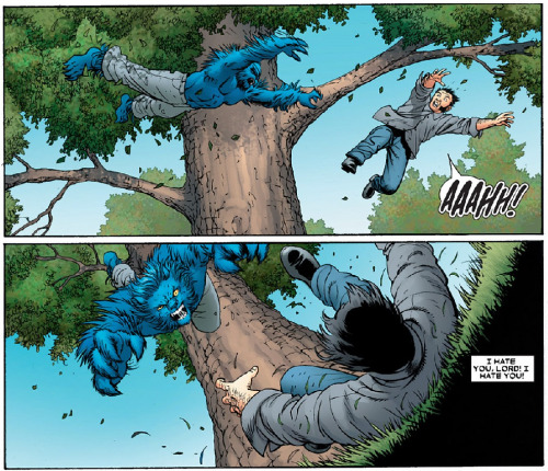 buttwade:Astonishing X-Men Vol.3 #15-16remember that time Logan got regressed to a child and everyth