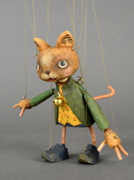 toytheatre:Cat Puppets by Sota SAKUMA