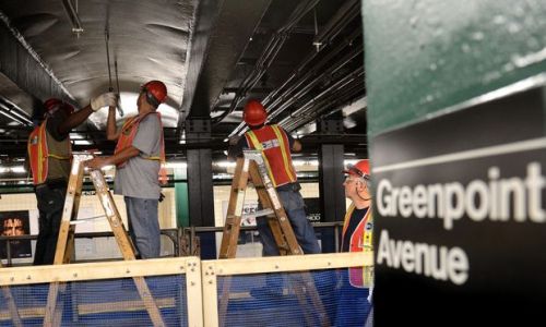 Sandy, the gift that keeps on giving to the NYC subway system.There will be no G train service betwe