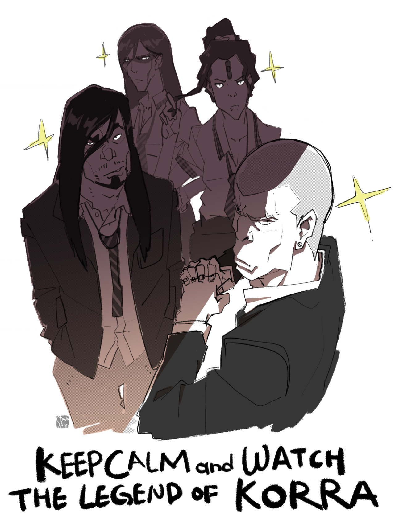 steveahn:  KEEP CALM and WATCH TWO NEW EPISODES OF KORRA TOMORROW at 8 PM on NICK! 