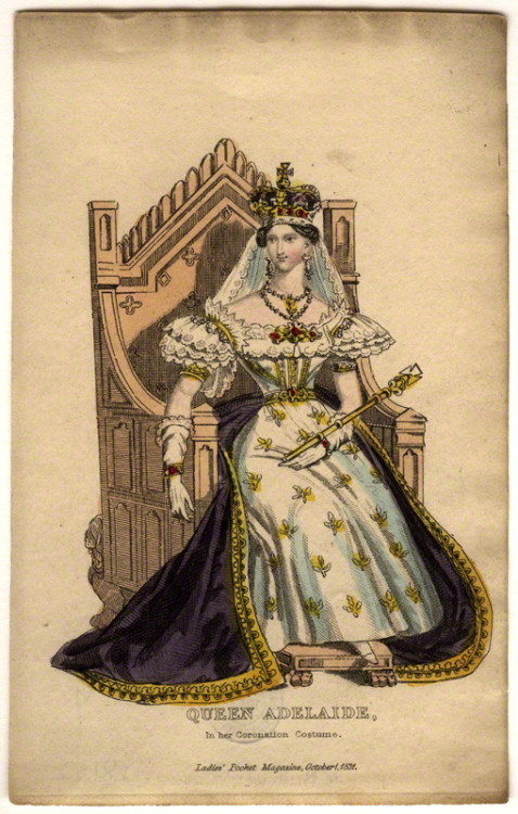 Adelaide of Saxe-MeiningenAfter an unknown artistHand-coloured line and stipple engraving, published